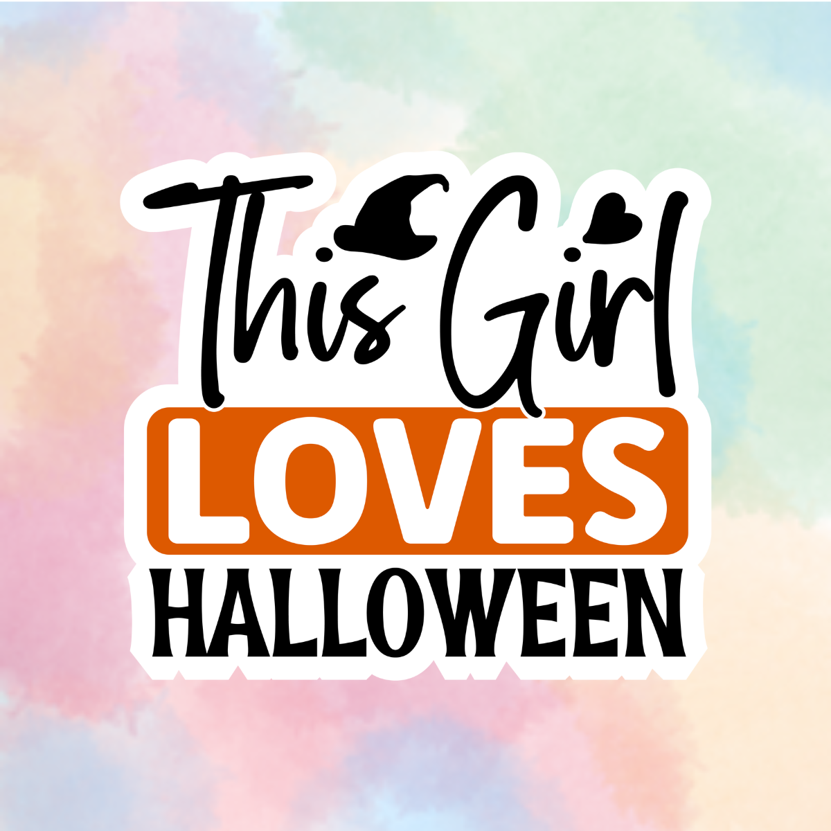 This Girl Loves halloween