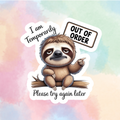 Out Of Order
