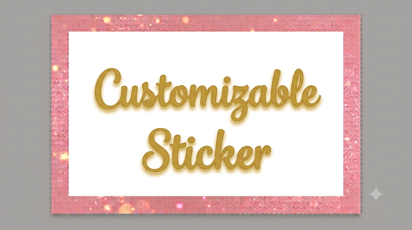 Personalized Sticker